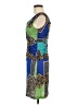 ETRO Graphic Blue Cocktail Dress Size EU (IT) 44 / US 8 - photo 5