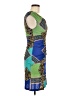 ETRO Graphic Blue Cocktail Dress Size EU (IT) 44 / US 8 - photo 4