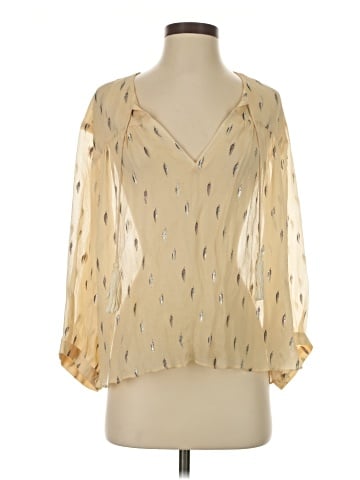 & Other Stories 3/4 Sleeve Silk Top (view 1)