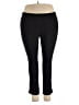 Basic Editions Polka Dots Black Active Pants Size XL - photo 1