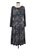 Talbots Paisley Teal Casual Dress Size M - photo 1