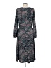 Talbots Paisley Teal Casual Dress Size M - photo 2