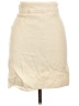 J.Crew 100% Wool Solid Ivory Wool Skirt Size 6 (tall) - photo 1