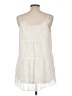 HD in Paris Ivory Sleeveless Blouse Size L - photo 2