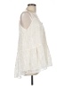 HD in Paris Ivory Sleeveless Blouse Size L - photo 4
