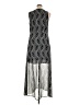 MICHAEL Michael Kors Chevron-herringbone Gray Casual Dress Size 16 - photo 2