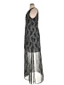 MICHAEL Michael Kors Chevron-herringbone Gray Casual Dress Size 16 - photo 5