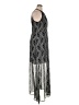 MICHAEL Michael Kors Chevron-herringbone Gray Casual Dress Size 16 - photo 4