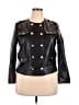 Elie Tahari 100% Polyester Solid Black Jacket Size XL - photo 1