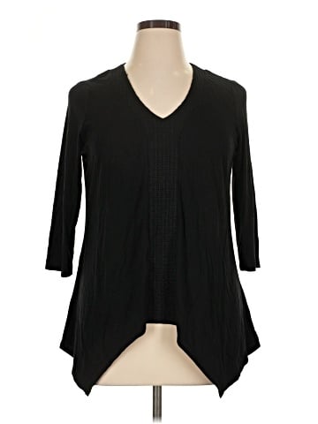 Adrianna Papell 3/4 Sleeve T-Shirt (view 1)