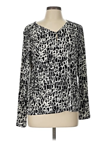 Tahari Long Sleeve Blouse (view 1)