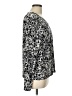 Tahari Silver Long Sleeve Blouse Size L - photo 4
