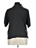 LNA 100% Cotton Black Short Sleeve Turtleneck Size XL - photo 2