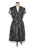 JBS 100% Polyester Paisley Gray Casual Dress Size 16 - photo 1