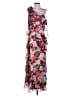 Xscape Floral Pink Cocktail Dress Size 6 - photo 1