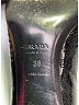 Prada 100% Leather Black Patent Leather Pumps Size EU 38 - photo 6