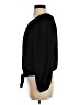 XOXO 100% Polyester Black Long Sleeve Blouse Size S - photo 5