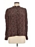 Vanessa Bruno Paisley Floral Brown Long Sleeve Blouse Size EU 40 / US 10 - photo 1