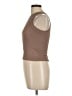 Aura Brown Sleeveless Top Size L - photo 5