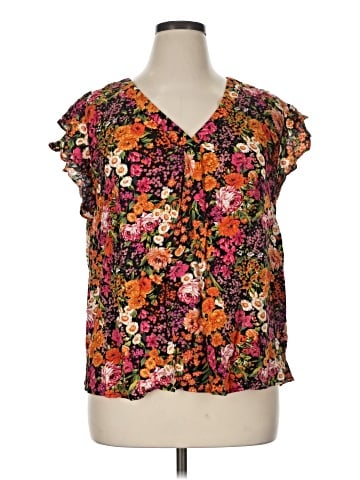 Jones & Co Short Sleeve Blouse (view 1)