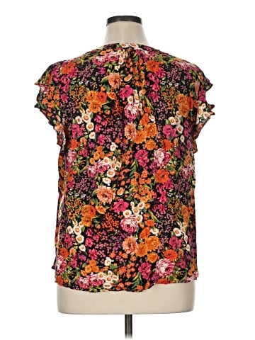 Jones & Co Short Sleeve Blouse (view 2)