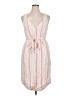Splendid Stripes Ivory Casual Dress Size XL - photo 1