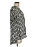 Rose + Olive 100% Polyester Black Long Sleeve Blouse Size L - photo 4