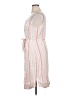 Splendid Stripes Ivory Casual Dress Size XL - photo 5