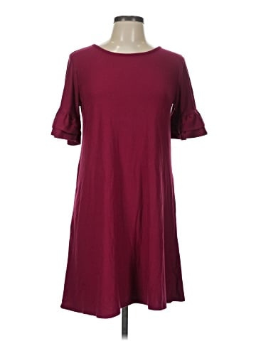 Pink Rose Casual Dress (view 1)