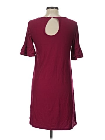 Pink Rose Casual Dress (view 2)