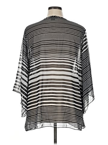 Ashley Stewart 3/4 Sleeve Blouse (view 2)