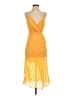 Finders Keepers 100% Polyester Yellow Cocktail Dress Size 4 - photo 1