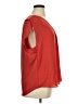 Chaus 100% Polyester Red Short Sleeve Blouse Size XL - photo 4