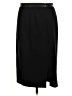 Classiques Entier Solid Black Casual Skirt Size 8 - photo 2