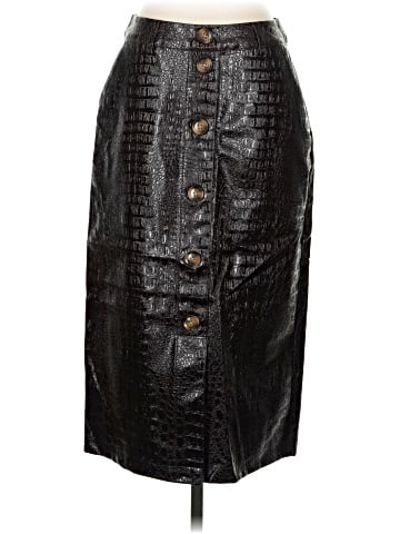 Rachel Comey Faux Leather Skirt (view 1)
