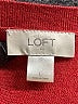 Ann Taylor LOFT Outlet 100% Cotton Red Pullover Sweater Size L - photo 7