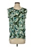 Mossimo 100% Polyester Green Sleeveless Blouse Size S - photo 1