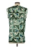 Mossimo 100% Polyester Green Sleeveless Blouse Size S - photo 2