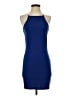 Forever 21 Solid Blue Cocktail Dress Size S - photo 1