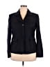 Ellen Tracy 100% Wool Black Wool Blazer Size 16 - photo 1