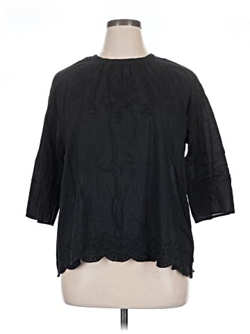 Uniqlo 3/4 Sleeve Blouse (view 1)