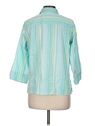 Studio Works 3/4 Sleeve Button-Down Shirt (view 2)