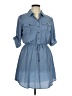 Bebop 100% Polyester Blue Casual Dress Size XL - photo 1