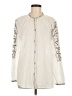 Maison Hotel Ivory Long Sleeve Blouse Size M - photo 1