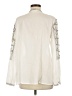 Maison Hotel Ivory Long Sleeve Blouse Size M - photo 2