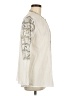 Maison Hotel Ivory Long Sleeve Blouse Size M - photo 4