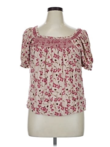 Bobeau Short Sleeve Blouse (view 1)