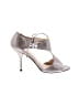 Kate Spade New York Metallic Silver Heels Size 7 - photo 1