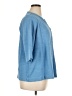 Purejill Blue 3/4 Sleeve Button-Down Shirt Size XL - photo 4