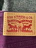 Levi's Burgundy Purple Jeans Size 33 waist - photo 7
